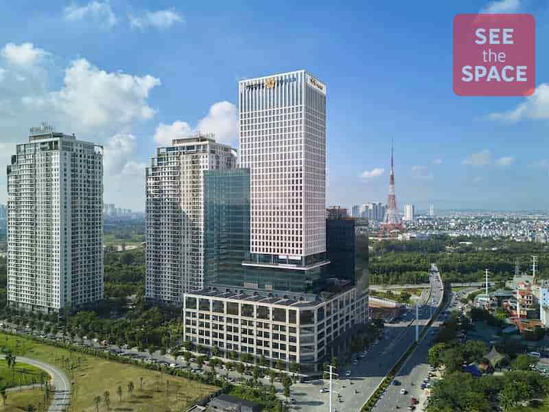 Pearl Tower Office Grade A For Lease in Tu Liem| SEE the SPACE
