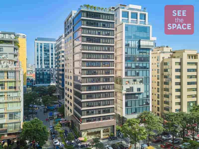 🏢 IC Building Office for Lease – Cau Giay Ward | Grade B Tower, Flexible Workspace Solution for Large Enterprises