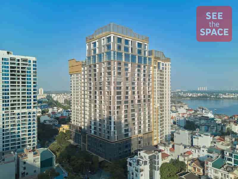 Grade A Office in Tay Ho Ward (Tay Ho district), Hanoi – Premium Space with 5-Star Services | HERITAGE WEST LAKE OFFICE