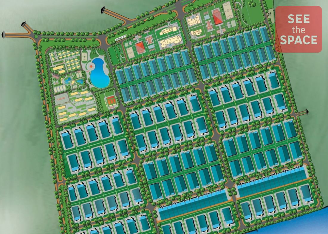 Linh Trung III Export Processing Zone in Tay Ninh featuring modern industrial infrastructure, industrial land for lease, completed internal road networks, and a favorable investment environment for manufacturing and export-oriented businesses.