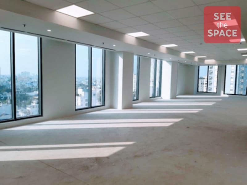 Saigon View Office có kiến trúc hiện đại, sang trọng, thiết kế tòa nhà không cột tối đa diện tích và ở trong môi trường làm việc rất thoải mái và tiện nghi