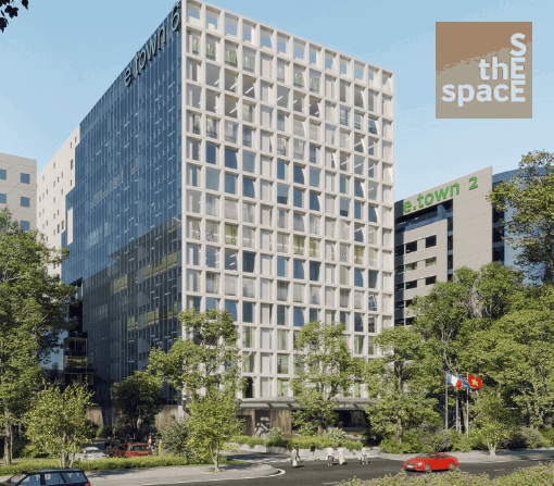 e.Town 6 Building Office for Lease | LEED Platinum Office near Tan Son Nhat Airport