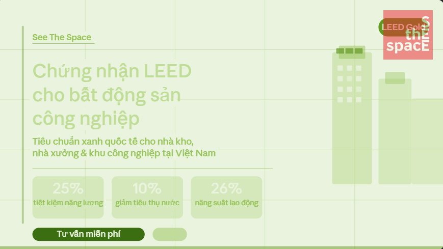 LEED certified warehouse and industrial park in Vietnam – See The Space