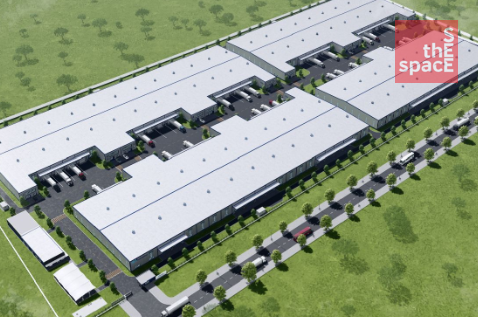 Nhà xưởng BW Phú An Thạnh Long An nhìn từ bên ngoài