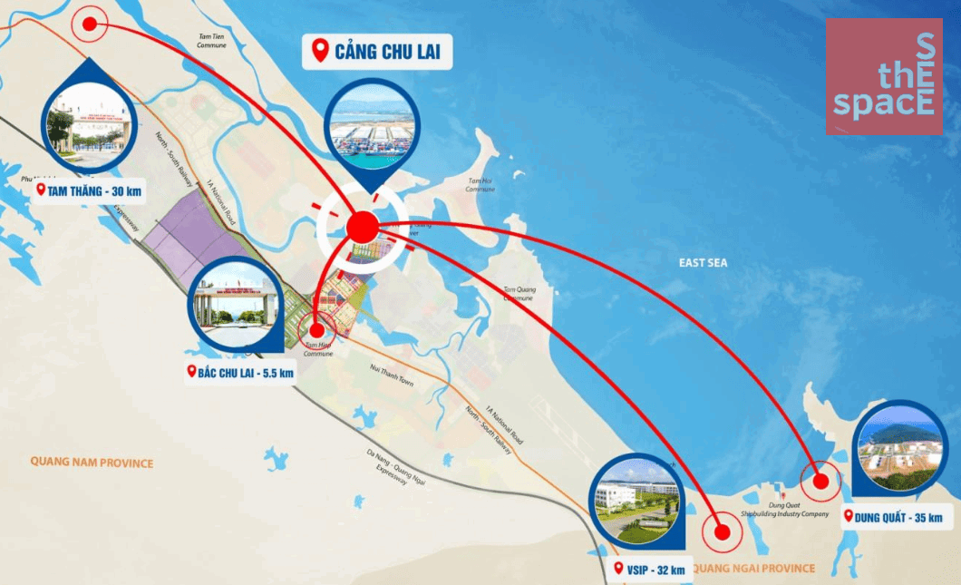 Phu Xuan Industrial Park Quang Nam overview location