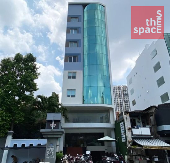 Mặt tiền TF Building Quận 10, văn phòng hiện đại, khu vực Vườn Lài