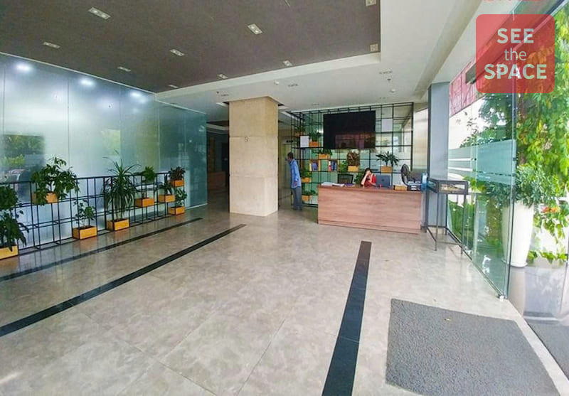 Reception area Hung Binh Tower office building