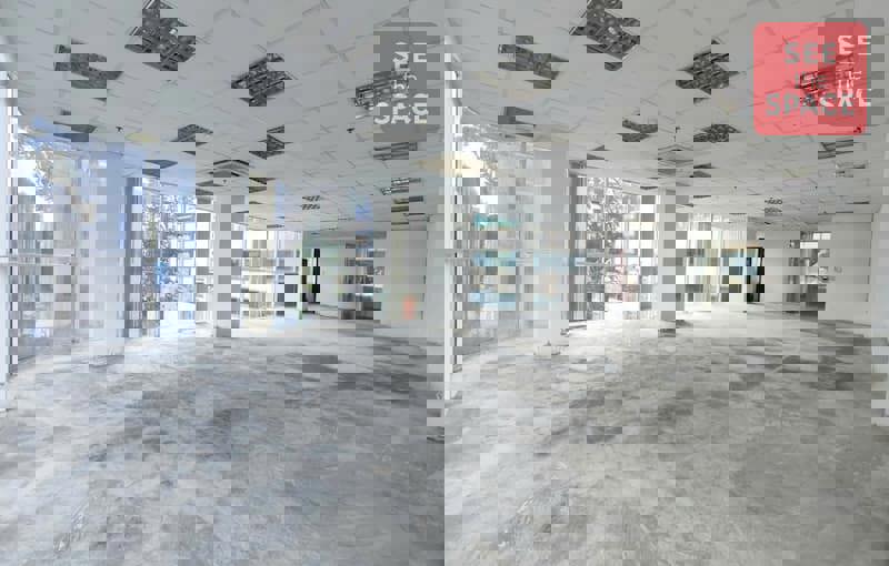 Interior office space at 127 Building Mac Dinh Chi