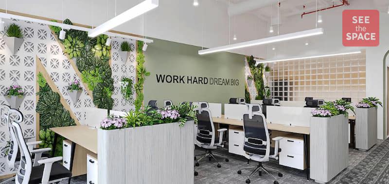 Replus Cityland Park Hills Gò Vấp với không gian làm việc hiện đại