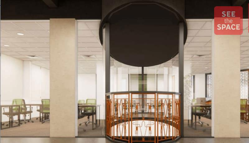 Toong The Global City nurtures the experience of those working here with contemporary interior design inspired by Southern materials.