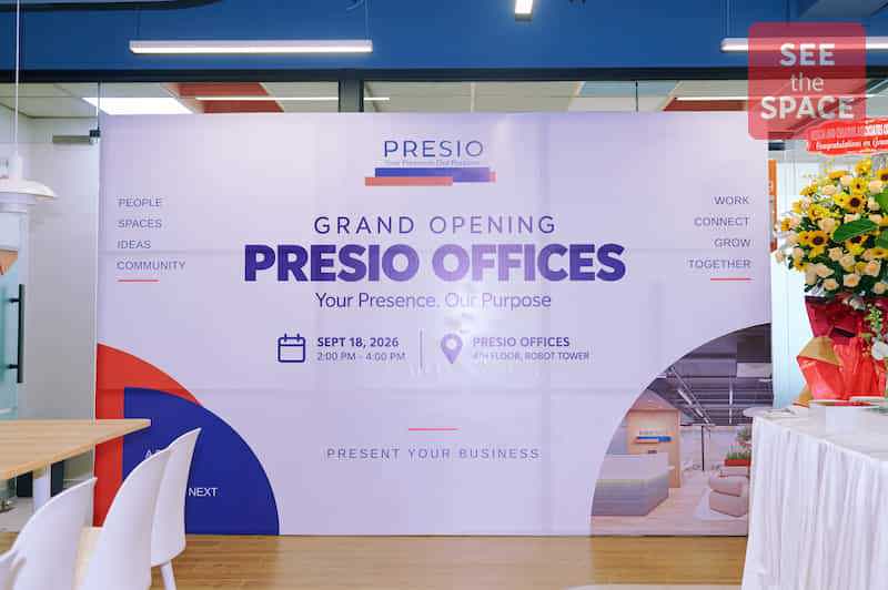 lễ khai trương Presio Offices Robot Tower sự kiện Grand Opening
