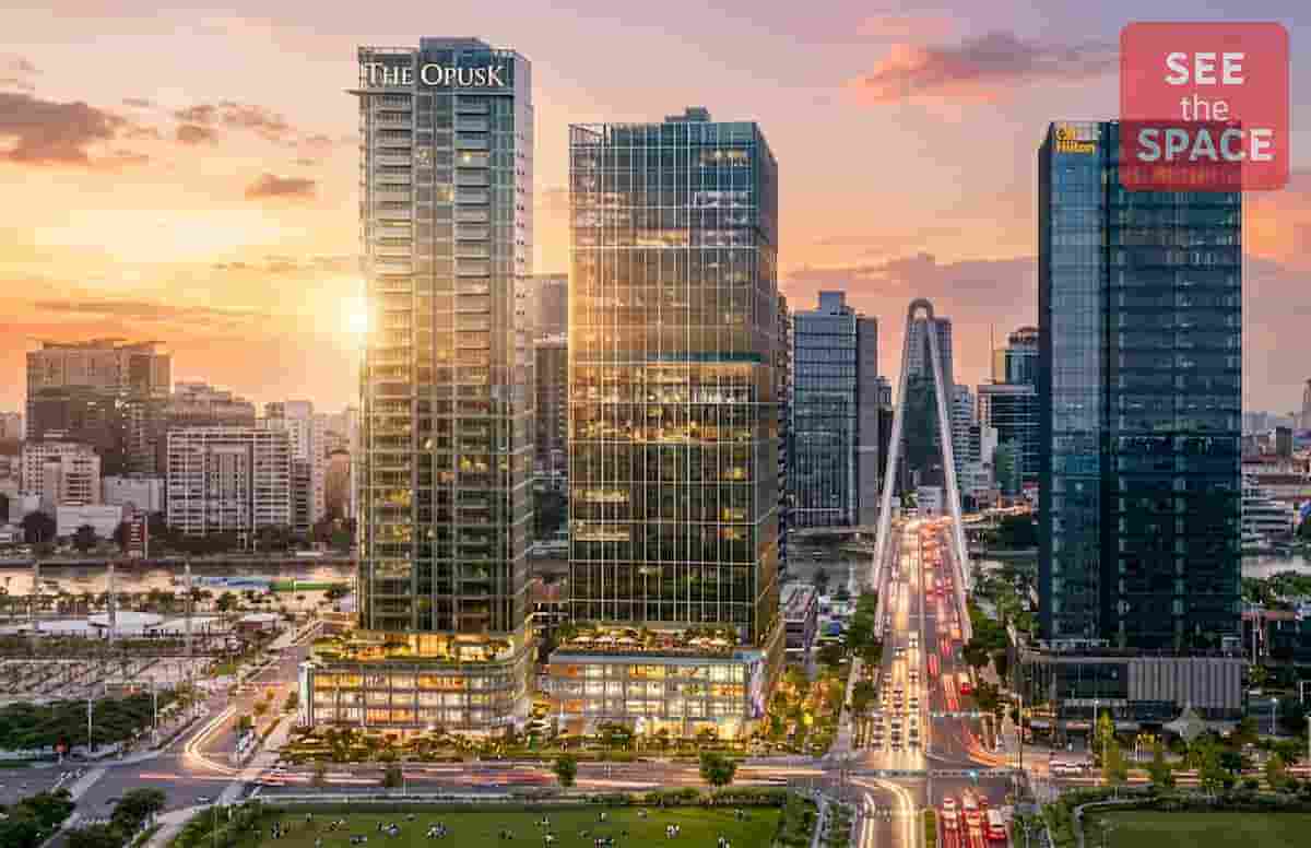 The OpusK – Grade A office building expected to be completed in 2027 in Thu Thiem, Ho Chi Minh City
