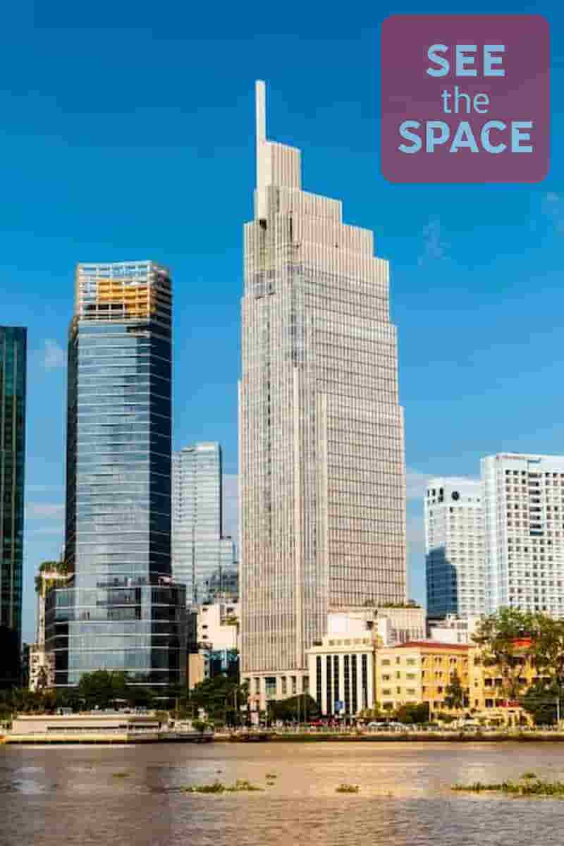 Vietcombank Tower, tòa nhà văn phòng hạng A danh giá tại trung tâm phường Saigon, mang đến các không gian văn phòng đẳng cấp với chứng nhận LEED Platinum.