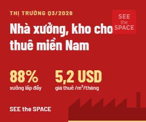 Thị trường Nhà xưởng, kho cho thuê miền Nam Q3/2026: Giá và Công suất Cho thuê