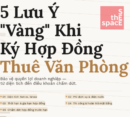 Critical Notes Before Signing an Office Lease